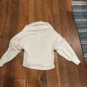 We the free slouchy top